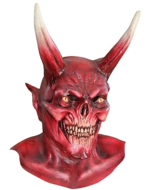 Maska červený diabol