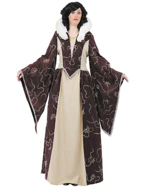 Dräkt medeltidsdrottning Glamour