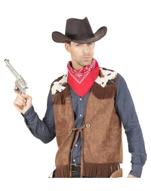 Wild West Cowboy-vest voor heren