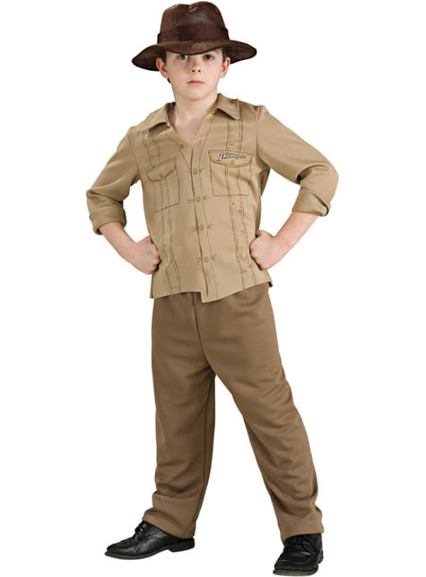 Avonturier Indiana Jones kostuum voor jongens