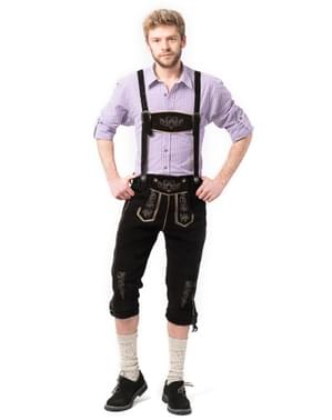 Lederhose Peter para homem