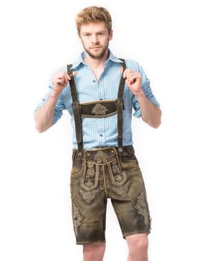 Lederhose per uomo Oktoberfest