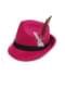 Chapeau bavarois rose femme