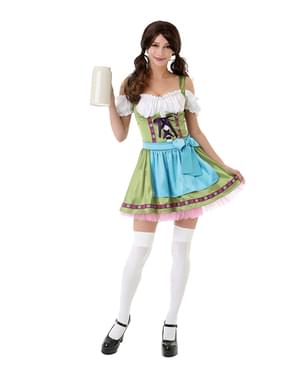 Klänning söt Tyrolerflicka för henne