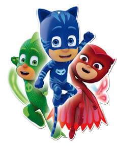 Conjunto de 2 figuras decorativas PJ Masks