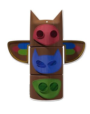 2kpl Setti PJ Masks-koristehahmoja