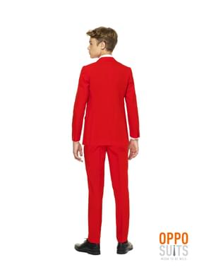 Fato Red Devil Opposuit para adolescente