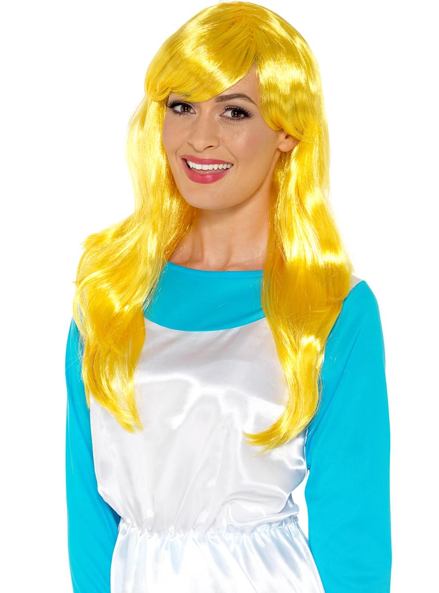 Smurfette Wig. Express delivery Funidelia