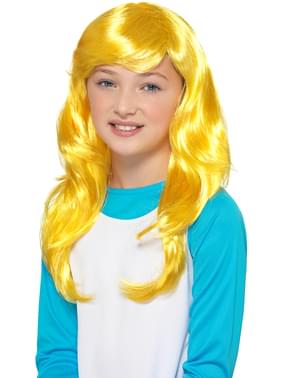 Smurfette Wig tüdrukutele