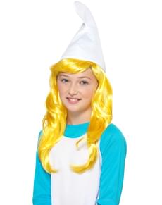 Perruque de Schtroumpfette pour fille