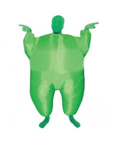 Déguisement gonflable megamorph vert enfant