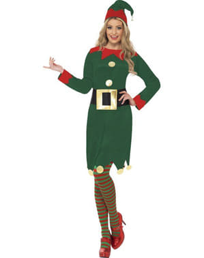 Vestito Da Stella Di Natale.Vestiti Da Elfo Costumi Da Folleto Adulti E Bambini Funidelia