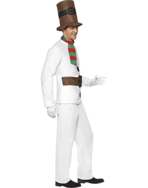Елегантен костюм за снежен човек за възрастни