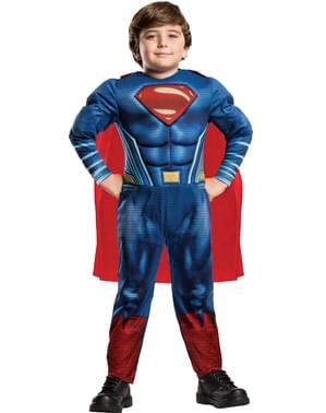 Kostum Justice League Superman untuk anak laki-laki