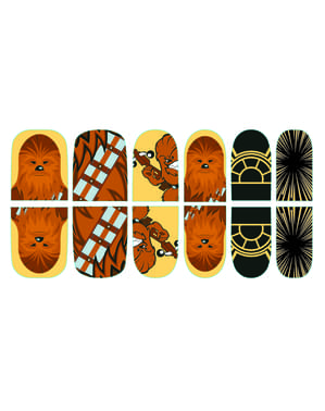 Adesivi per unghie Chewbacca