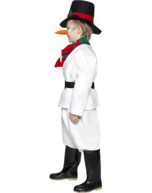 Déguisement de bonhomme de neige pour enfant