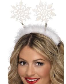 Diadema flocos de neve