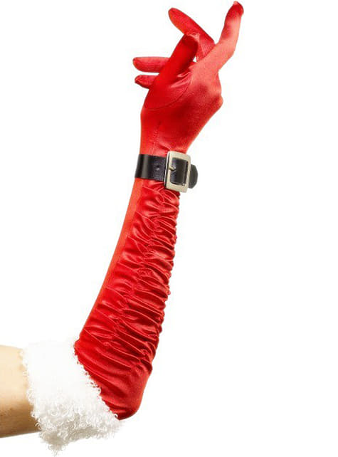 Weihnachtsfrau Handschuhe Deluxe