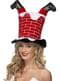 Gorro Pai Natal preso na chaminé