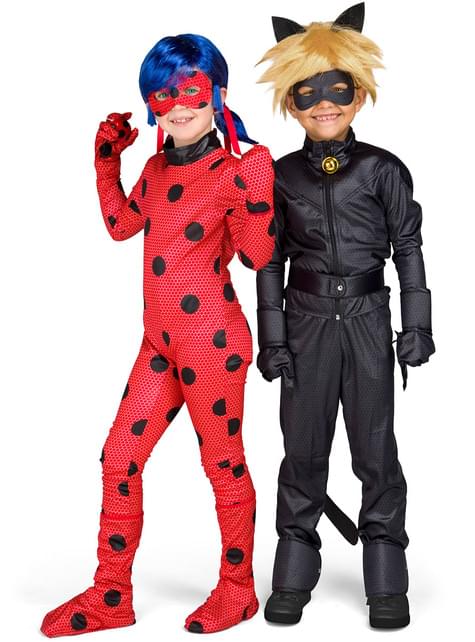 Perruque Ladybug fille : Miraculous, les aventures de Ladybug et Chat Noir.  Les plus amusants