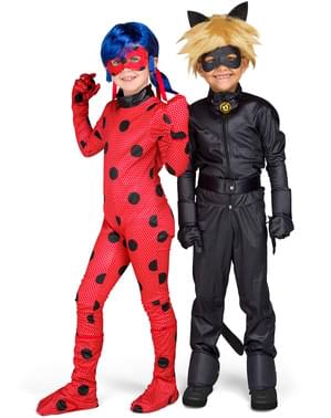 Ladybug Costume and Wig for girls