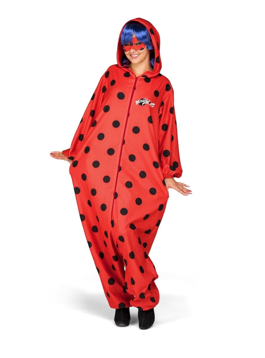 costume da ladybug tuta intera per donna