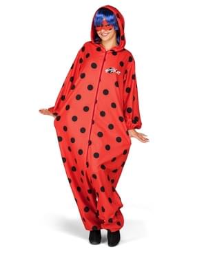 Costum Buburuza Miraculoasa Ladybug salopeta onesie pentru femeie
