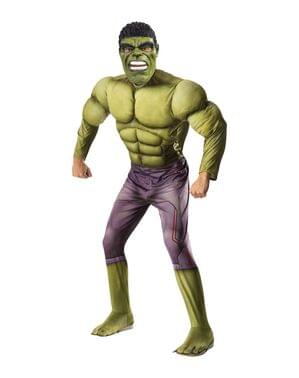 Costume da Hulk muscoloso per uomo