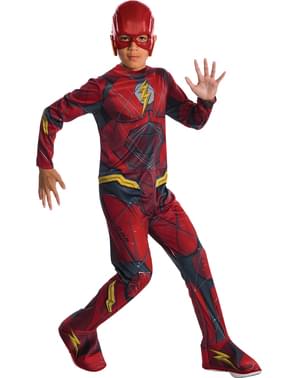 Erkekler için Justice League Flash Kostüm