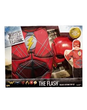 The Justice League Muscular Flash costume for boys (in box)