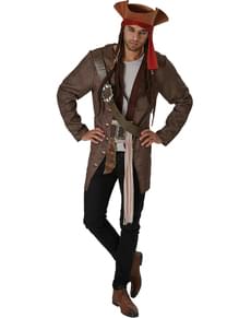 Costume da Jack Sparrow Pirati dei Caraibi - La vendetta di Salazar prestige per uomo