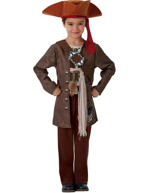 Jack Sparrow Salazars Rache Kostüm für Jungen