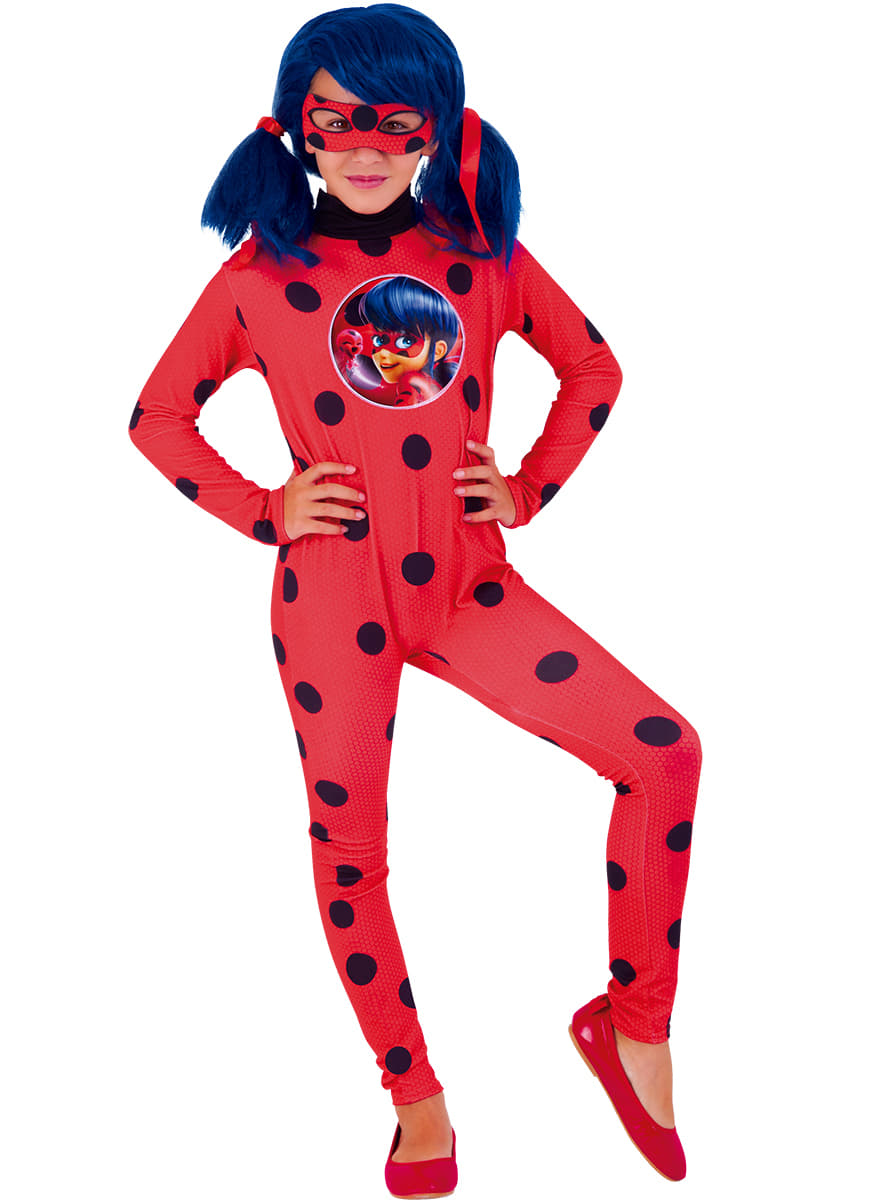 costume da ladybug le storie di ladybug e chat noir per bambina