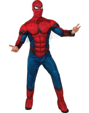 Erkekler için kaslı Spiderman Homecoming Costume