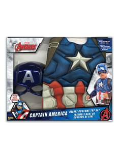 Captain America costume for boys (in box)