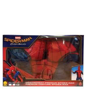 Déguisement Spiderman Homecoming musclé en boîte enfant
