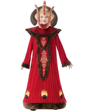 Kızlar için Deluxe Queen Padme Amidala kostümü