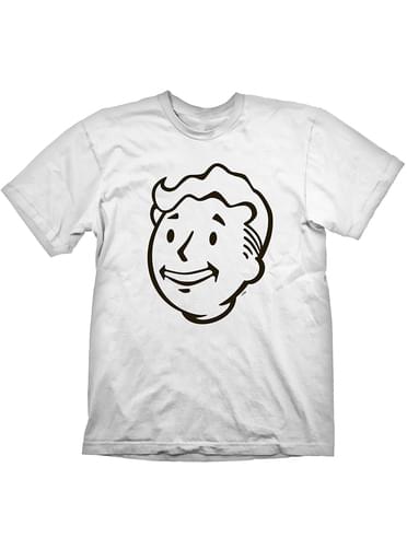 T-shirt de Fallout Vault Boy Face para adulto
