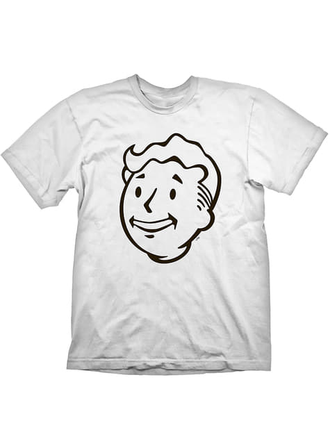 Fallout Vault Boy Face T-shirt για ενήλικες