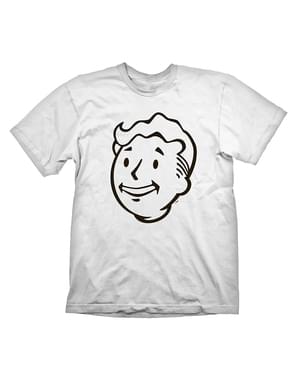 Fallout Vault Boy ansigt t-shirt til voksne
