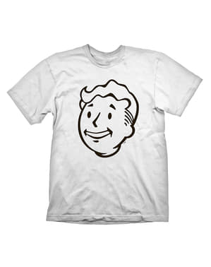 Fallout Vault Boy Face חולצת טריקו למבוגר