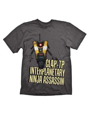 Borderlands Claptrap Assasin T-skjorte for voksne
