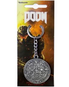 Doom Pentagram Keychain