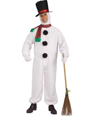 Teddy Bear Snowman Adult Costume