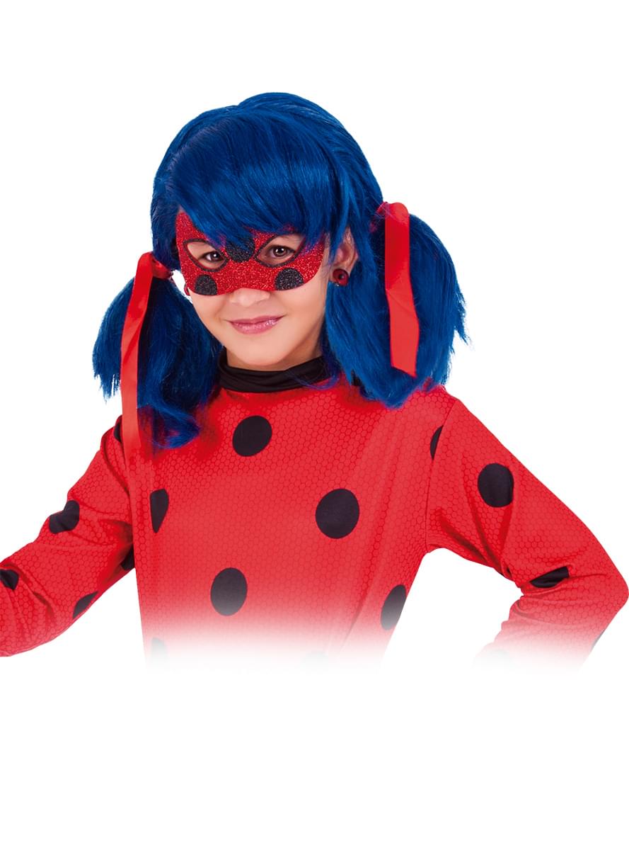 Deluxe Ladybug mask for girls. Express delivery Funidelia