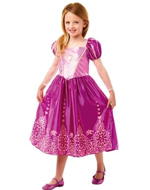 Kostum Deluxe Rapunzel untuk anak perempuan