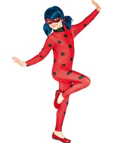 Costume Miraculous Ladybug avec perruque et accessoires en boîte fille