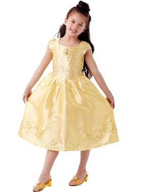 Kostum belle dari Beauty and the Beast in box untuk anak perempuan