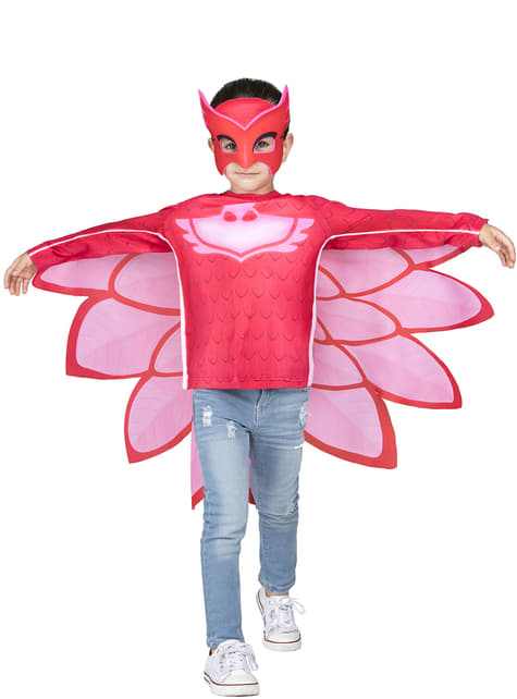 Kit costume Gufetta PJ Masks bambina in scatola: comprare on line