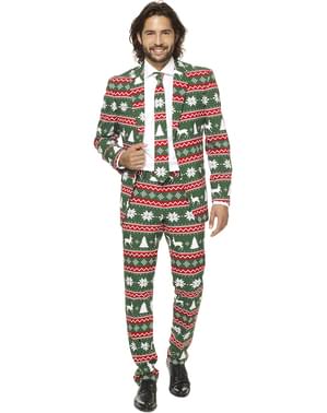 Коледен костюм „Festive Green“ – Opposuits